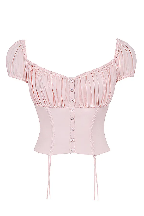 House Of CB KittyBaby Pink Gathered Top 8211 SALE Baby Women Tops