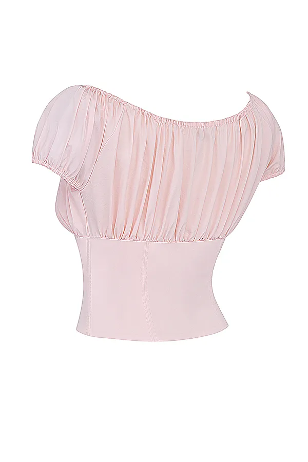 House Of CB KittyBaby Pink Gathered Top 8211 SALE Baby Women Tops
