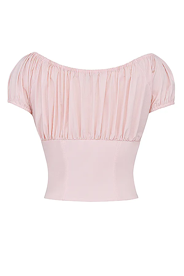 House Of CB KittyBaby Pink Gathered Top 8211 SALE Baby Women Tops