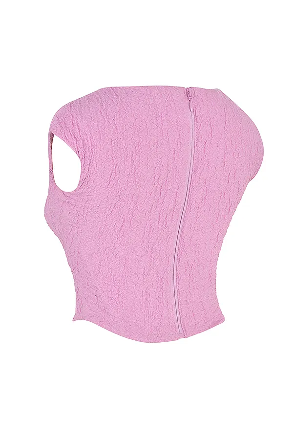 House Of CB PaolaPink Cutout Corset 8211 SALE Pink Women Corsets