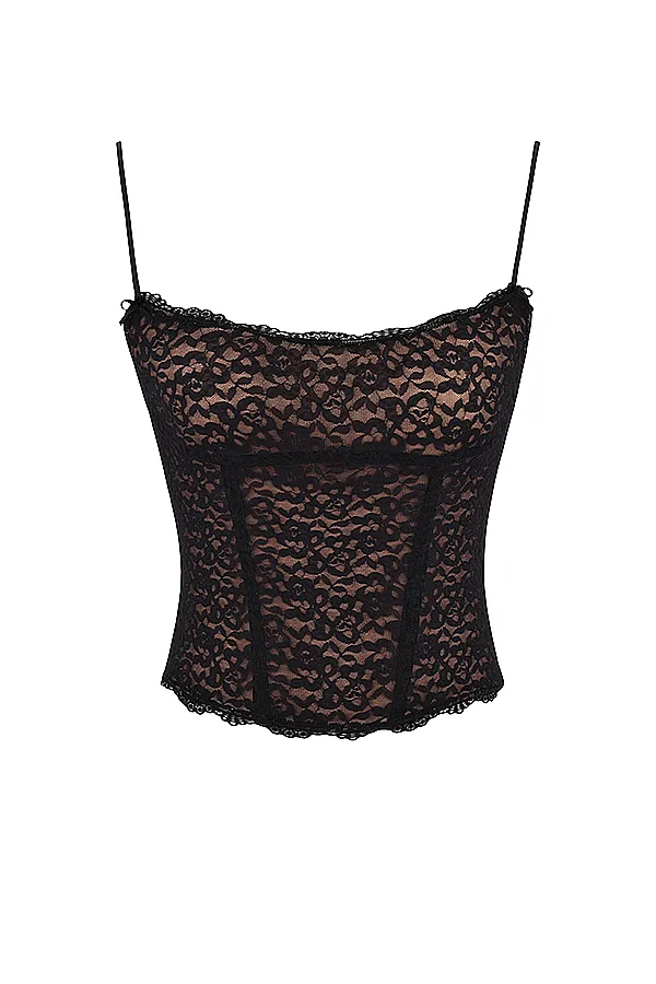 House Of CB RominaBlack Lace Corset Black Women Corsets