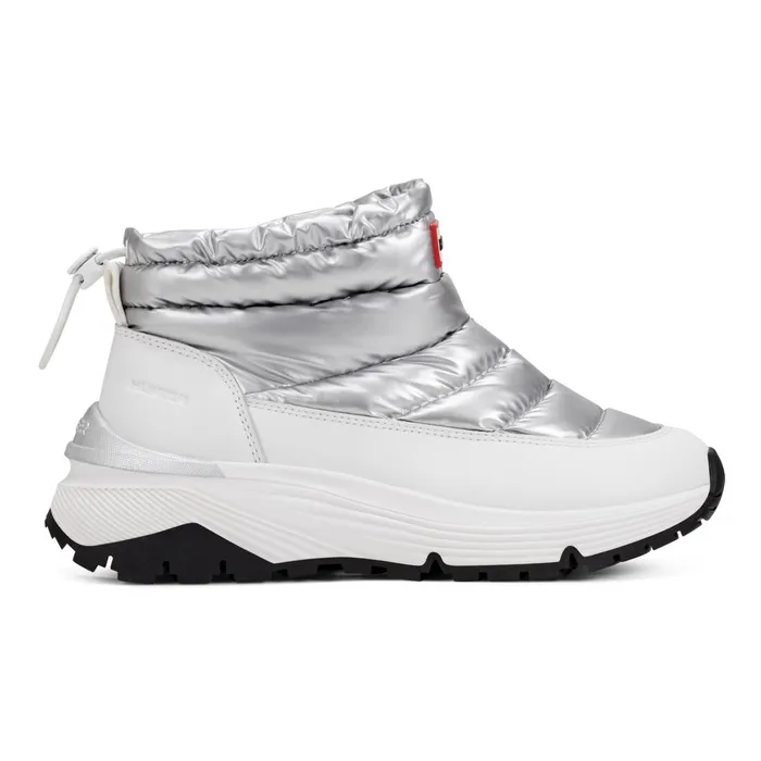 Hunter Boots Anne Insulated Waterproof Snow Booties Silver Women Insulated and Snow Boots Hunter Boots Anne Insulated Waterproof Snow Booties Silver Women Insulated and Snow Boots