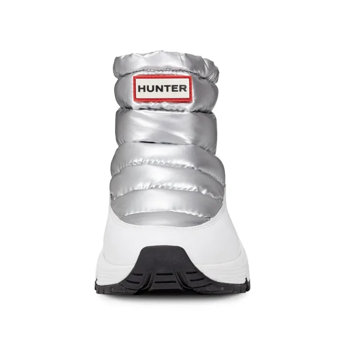 Hunter Boots Anne Insulated Waterproof Snow Booties Silver Women Insulated and Snow Boots Hunter Boots Anne Insulated Waterproof Snow Booties Silver Women Insulated and Snow Boots