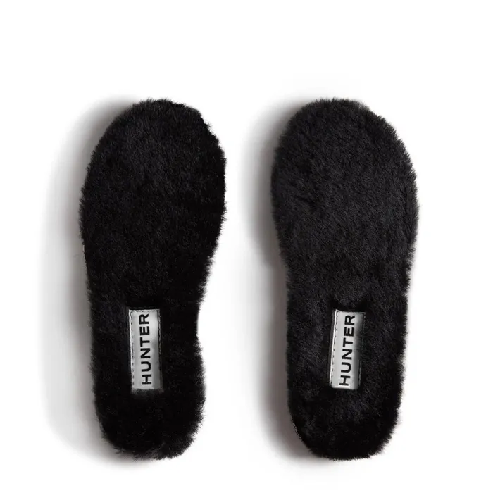 Hunter Boots Kids Shearling Insoles 8211 Hunter Boots Black Kids Socks and Accessories