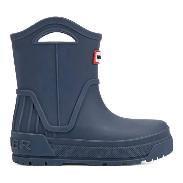 Hunter Boots Little Kids Georgey Waterproof Rain Boots Dark Blue Kids Rain Boots