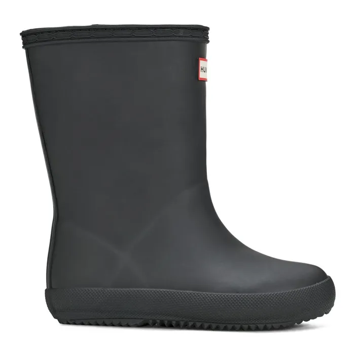 Hunter Boots Little Kids Insulated Rain Boots Black Kids Insulated and Snow Boots