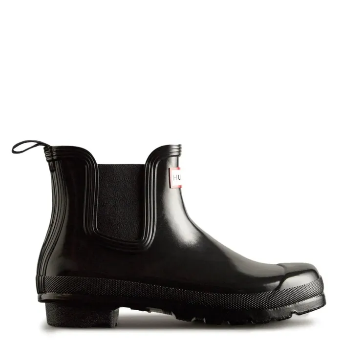 Hunter Boots Original Gloss Chelsea Boots 8211 Hunter Boots Black Women Short and Ankle Boots Hunter Boots Original Gloss Chelsea Boots 8211 Hunter Boots Black Women Short and Ankle Boots