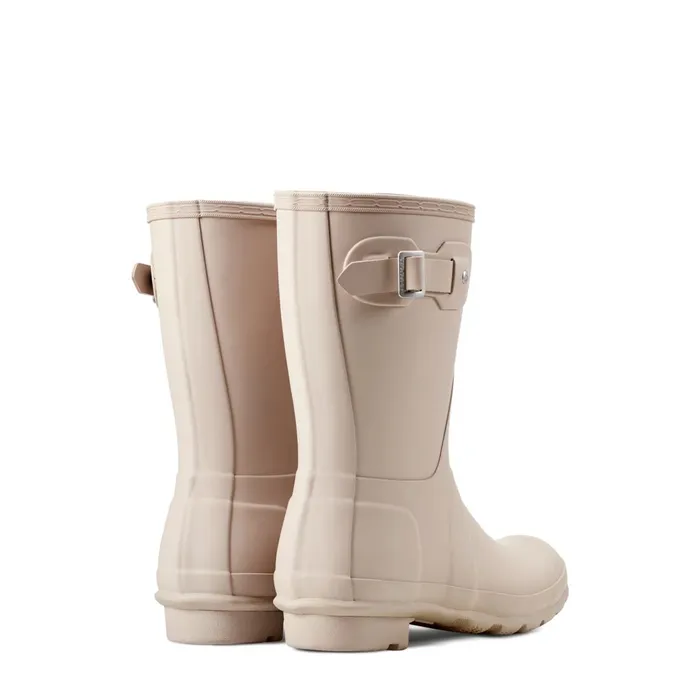Hunter Boots Original Short Rain Boots Medium Natural Women Short and Ankle Boots Hunter Boots Original Short Rain Boots Medium Natural Women Short and Ankle Boots
