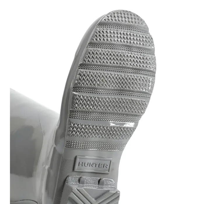 Hunter Boots Original Tall Gloss Rain Boots Medium Gray Women Tall Boots Hunter Boots Original Tall Gloss Rain Boots Medium Gray Women Tall Boots