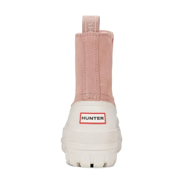 Hunter Boots Sutton Waterproof Duck Boots Medium Pinkivory Women Insulated and Snow Boots Hunter Boots Sutton Waterproof Duck Boots Medium Pinkivory Women Insulated and Snow Boots