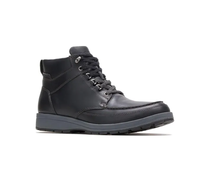 Hush Puppies Boots Men Beauceron Tall Ice Black Waterproof Leather Hush Puppies Boots Men Beauceron Tall Ice Black Waterproof Leather