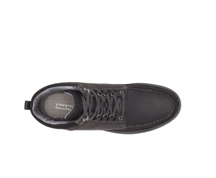 Hush Puppies Boots Men Beauceron Tall Ice Black Waterproof Leather Hush Puppies Boots Men Beauceron Tall Ice Black Waterproof Leather