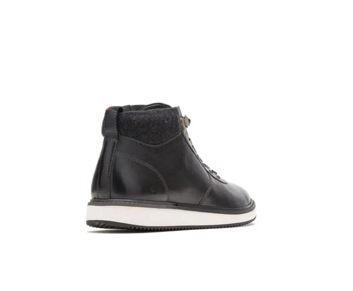 Hush Puppies Boots Men Heath Hiker Boot Black Leather Hush Puppies Boots Men Heath Hiker Boot Black Leather