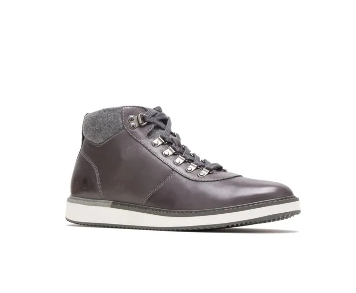 Hush Puppies Boots Men Heath Hiker Boot Dark Grey Leather Hush Puppies Boots Men Heath Hiker Boot Dark Grey Leather
