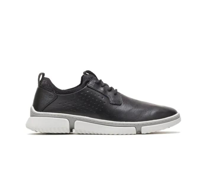 Hush Puppies Sneakers Men Bennet Plain Toe Oxford Black Leather