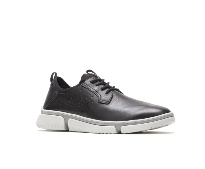 Hush Puppies Sneakers Men Bennet Plain Toe Oxford Black Leather Hush Puppies Sneakers Men Bennet Plain Toe Oxford Black Leather
