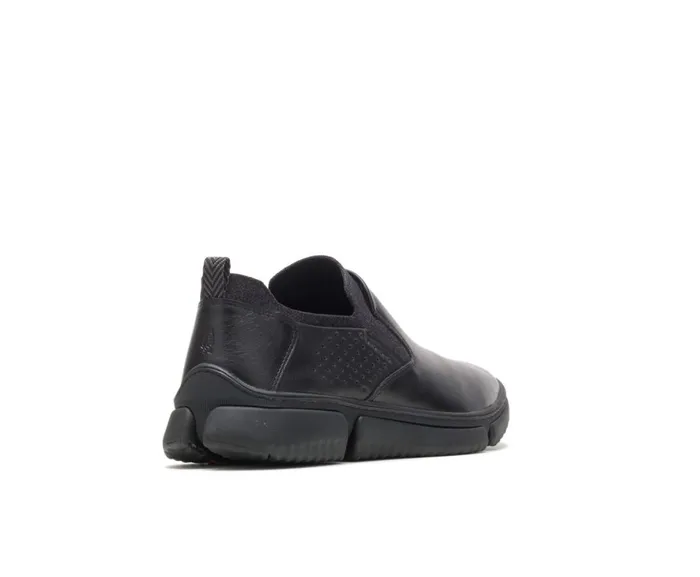 Hush Puppies Sneakers Men Bennet Plain Toe SlipOn Black Leather Hush Puppies Sneakers Men Bennet Plain Toe SlipOn Black Leather