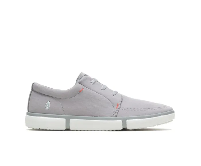 Hush Puppies Sneakers Men Briggs Plain Toe Oxford Frost Grey Textile