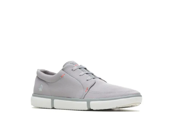 Hush Puppies Sneakers Men Briggs Plain Toe Oxford Frost Grey Textile