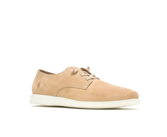 Hush Puppies Sneakers Men Everyday Lace Up Tan Nubuck