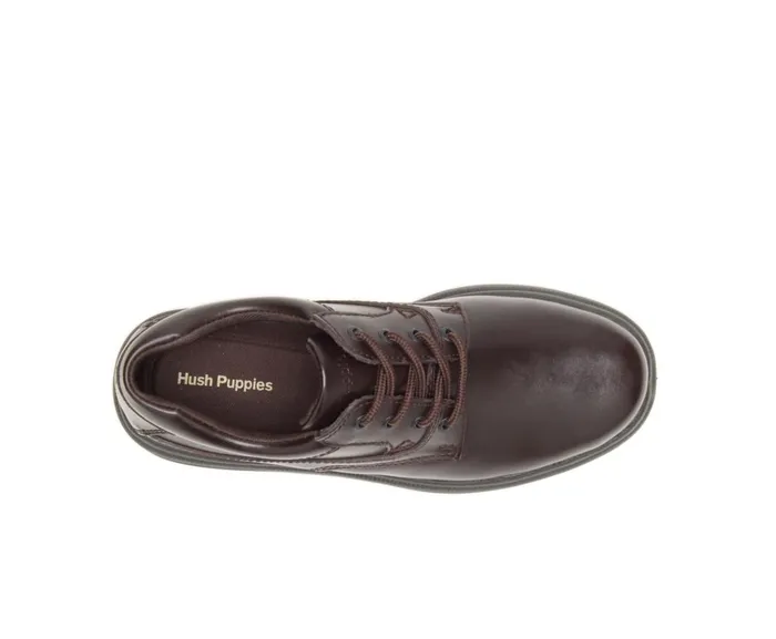 Hush Puppies Walking Shoes Men Glen Dark Brown Pullup Leather Hush Puppies Walking Shoes Men Glen Dark Brown Pullup Leather