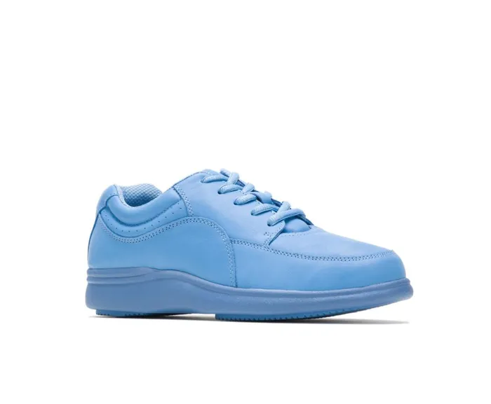 Hush Puppies Walking Shoes Women Power Walker Surf Blue Leather Hush Puppies Walking Shoes Women Power Walker Surf Blue Leather