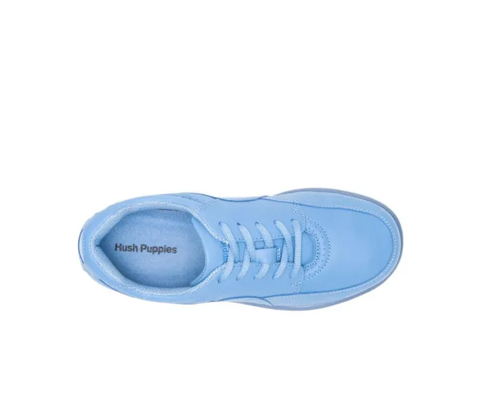 Hush Puppies Walking Shoes Women Power Walker Surf Blue Leather Hush Puppies Walking Shoes Women Power Walker Surf Blue Leather