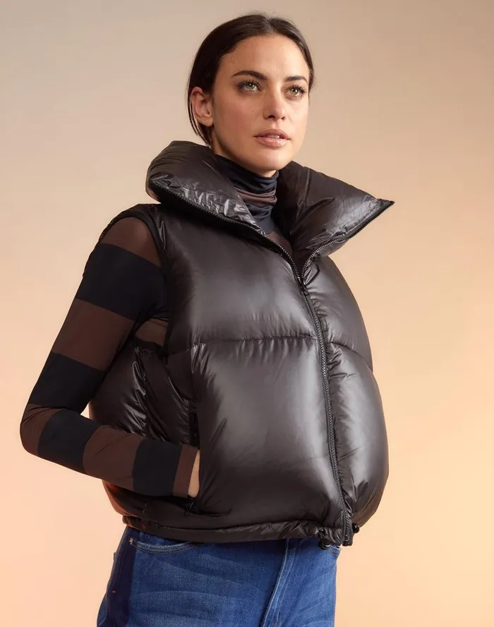 Jackets and Coats Women Cynthia Rowley Nylon Puffer Vest