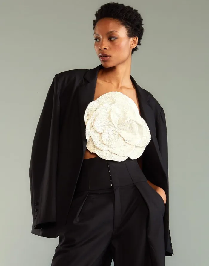 Jackets and Coats Women Cynthia Rowley Wool Oversized Blazer