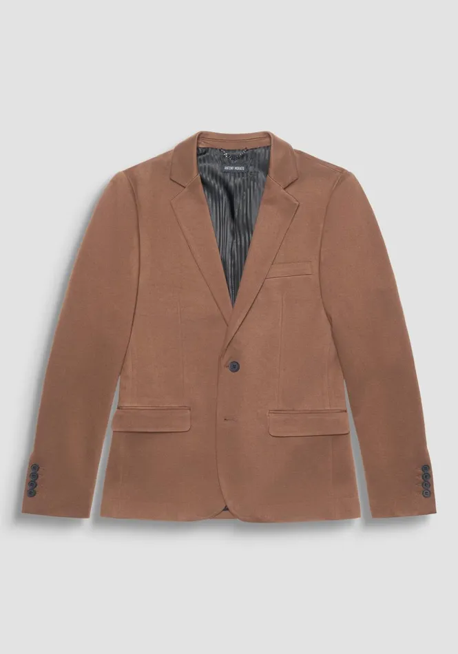 Jackets And Gilet Men Antony Morato Super Slim Fit 034Ashe034 Jacket In Viscose Blend Dark Tobacco Jackets And Gilet Men Antony Morato Super Slim Fit 034Ashe034 Jacket In Viscose Blend Dark Tobacco