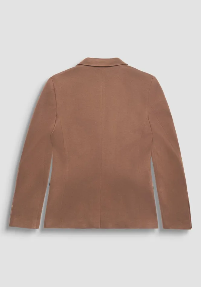 Jackets And Gilet Men Antony Morato Super Slim Fit 034Ashe034 Jacket In Viscose Blend Dark Tobacco