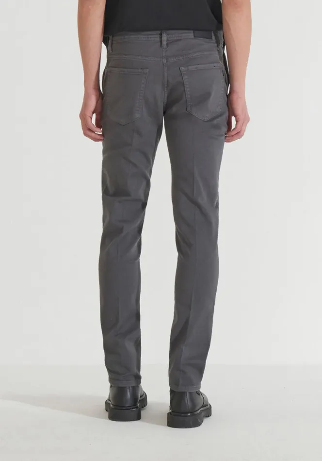 Jeans Men Antony Morato Mason Skinny Fit Jeans In Coloured Denim Ash Grey Jeans Men Antony Morato Mason Skinny Fit Jeans In Coloured Denim Ash Grey
