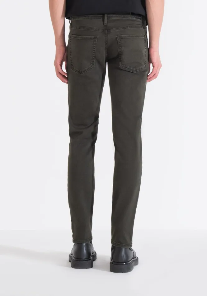 Jeans Men Antony Morato Tapered Fit 034Ozzy034 Jeans In Green Denim Dark Olive Green