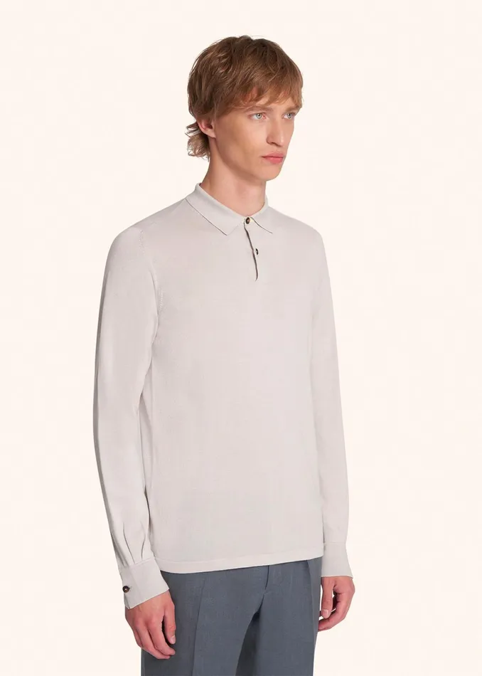 JERSEY POLOSHIRT LS COTTON Men Kiton Polo And TShirts JERSEY POLOSHIRT LS COTTON Men Kiton Polo And TShirts