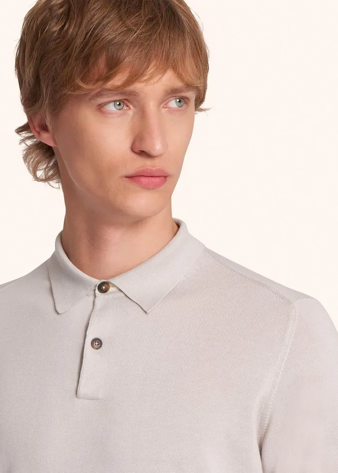 JERSEY POLOSHIRT LS COTTON Men Kiton Polo And TShirts JERSEY POLOSHIRT LS COTTON Men Kiton Polo And TShirts