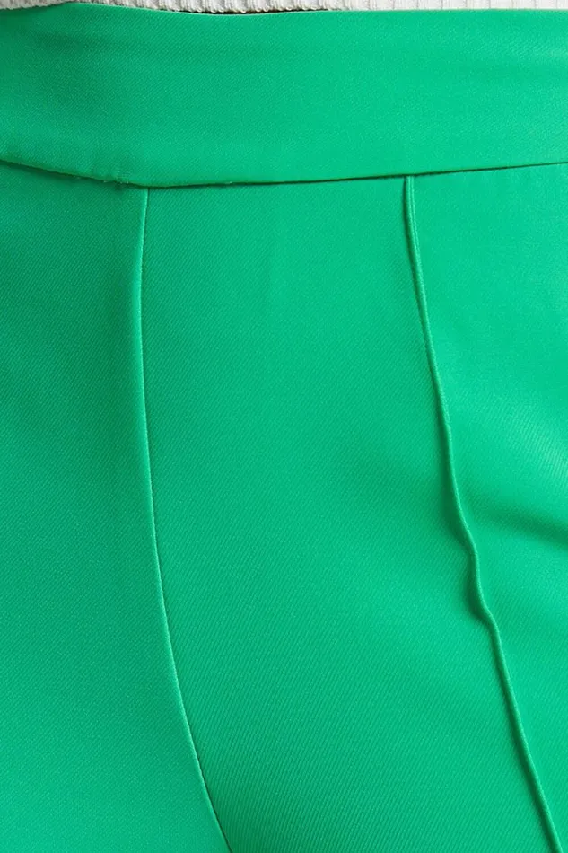 Jessa Pants 8211 High Waisted Pants In Green Women Showpo Pants