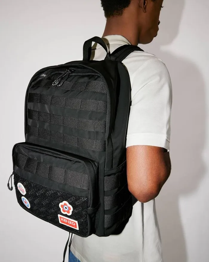 Kenzo Bags Men Jungle039 Backpack Black