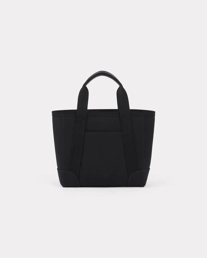 Kenzo Bags Women Small 039 Tag039 Canvas Tote Bag Black