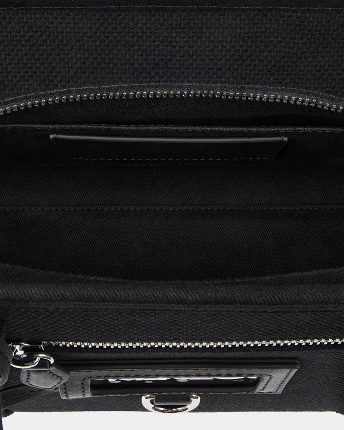 Kenzo Bags Women Small 039 Tag039 Canvas Tote Bag Black