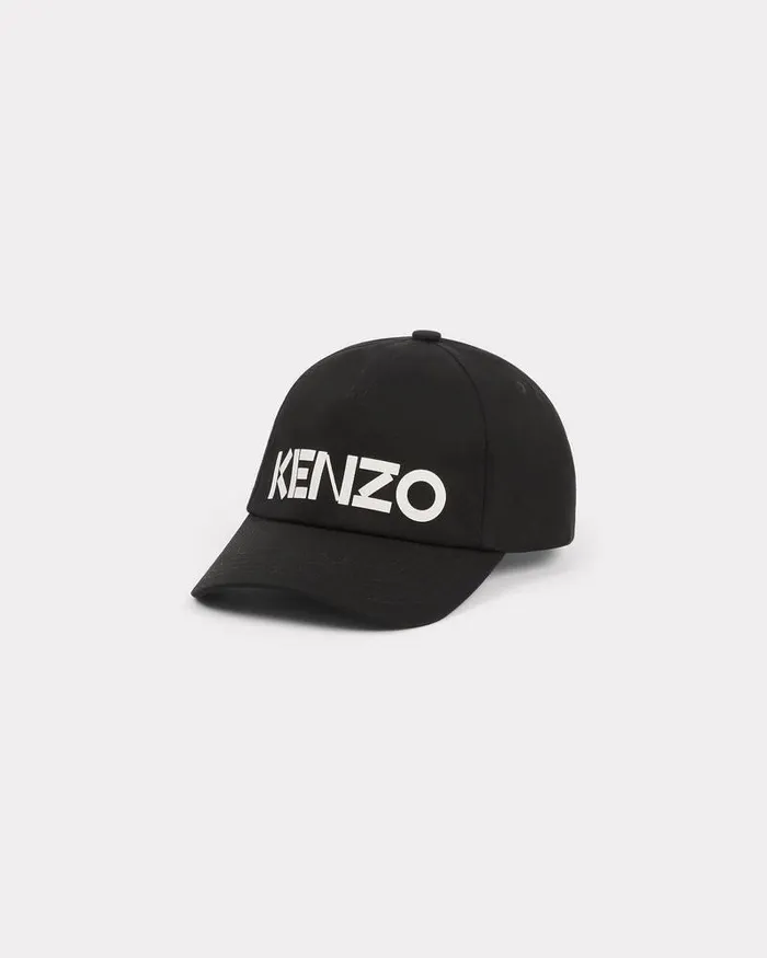 Kenzo Caps And Hats MenWomen Graphy039 Baseball Cap Black