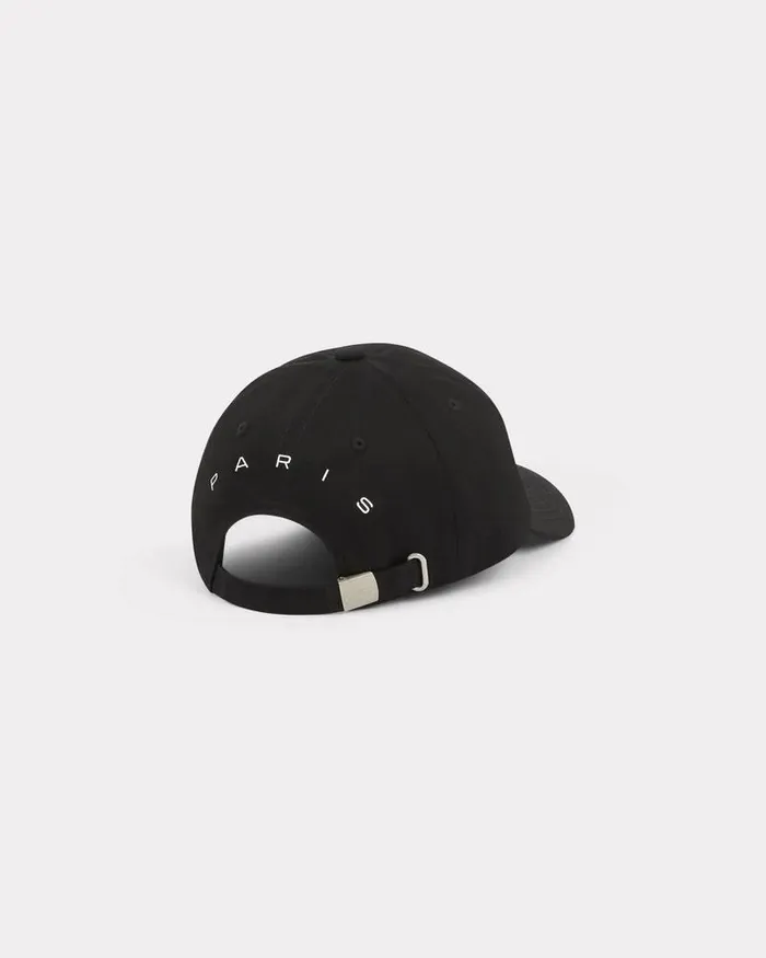 Kenzo Caps And Hats MenWomen Graphy039 Baseball Cap Black