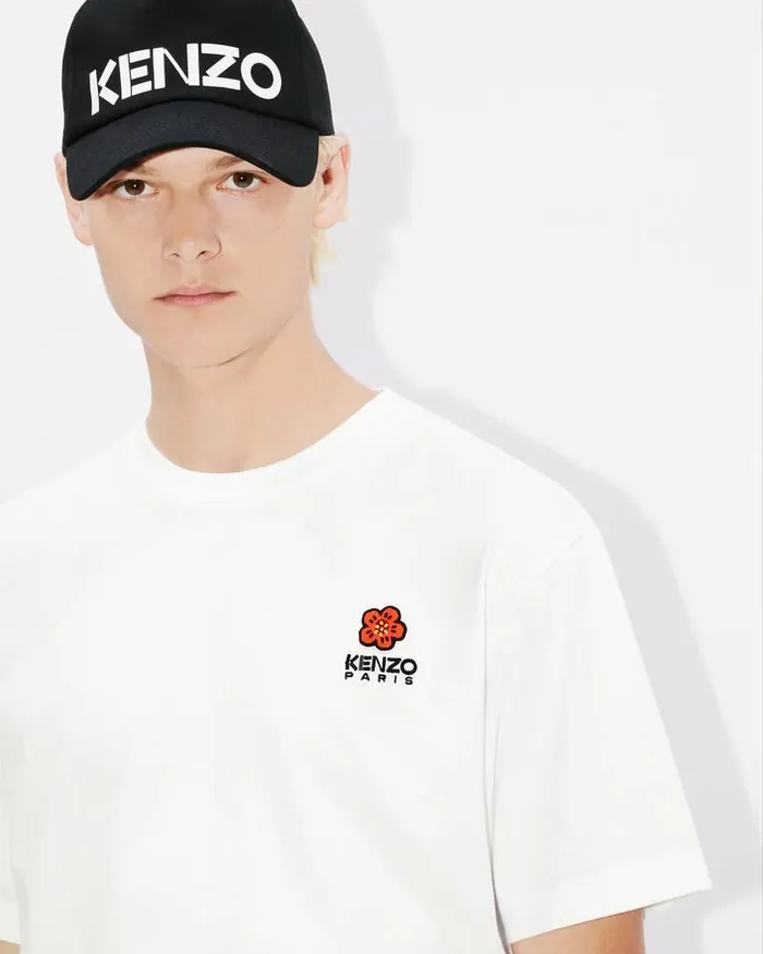 Kenzo Caps And Hats MenWomen Graphy039 Baseball Cap Black