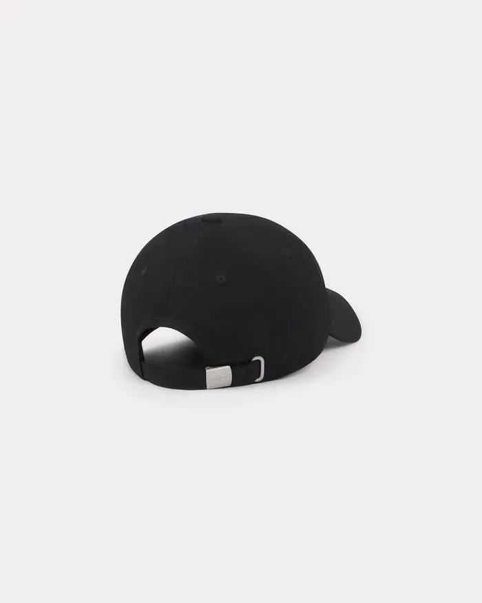 Kenzo Caps And Hats MenWomen Utility039 Cotton Cap Black