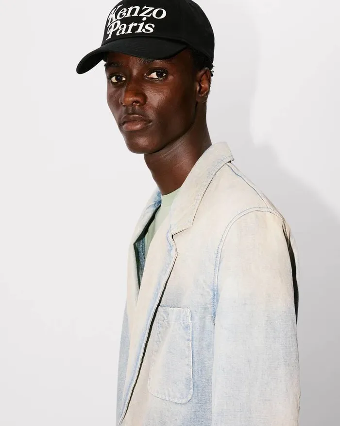 Kenzo Caps And Hats MenWomen Utility039 Cotton Cap Black