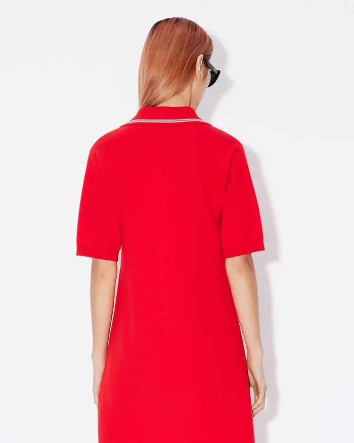 Kenzo Dresses And Skirts Women 039Year Of The Dragon039 Polo Dress Cherry