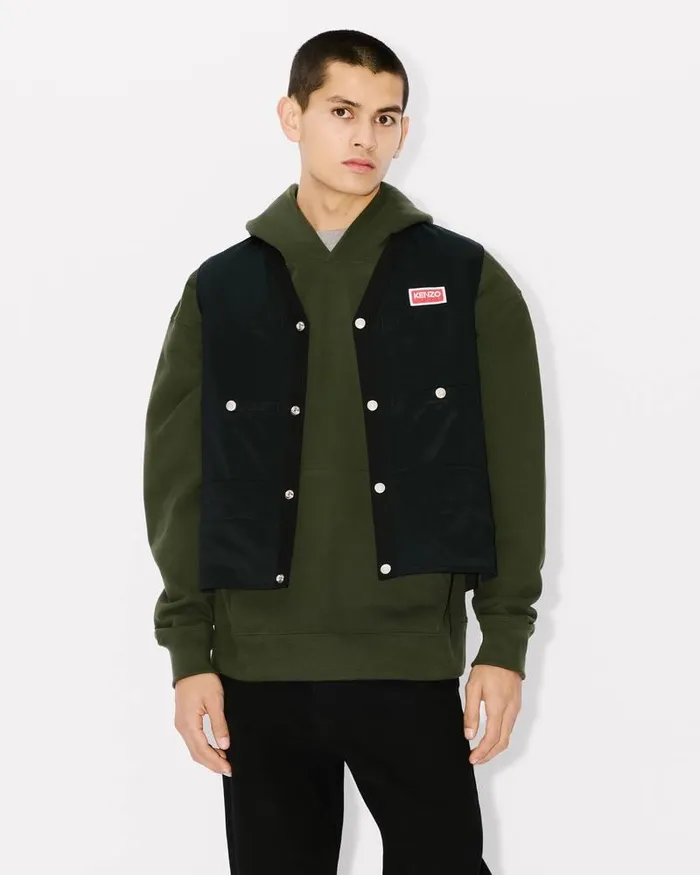 Kenzo Jackets And Coats Men Tactical Gilet Black