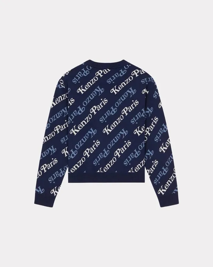 Kenzo Knitwear Women By Verdy039 Jumper Midnight Blue
