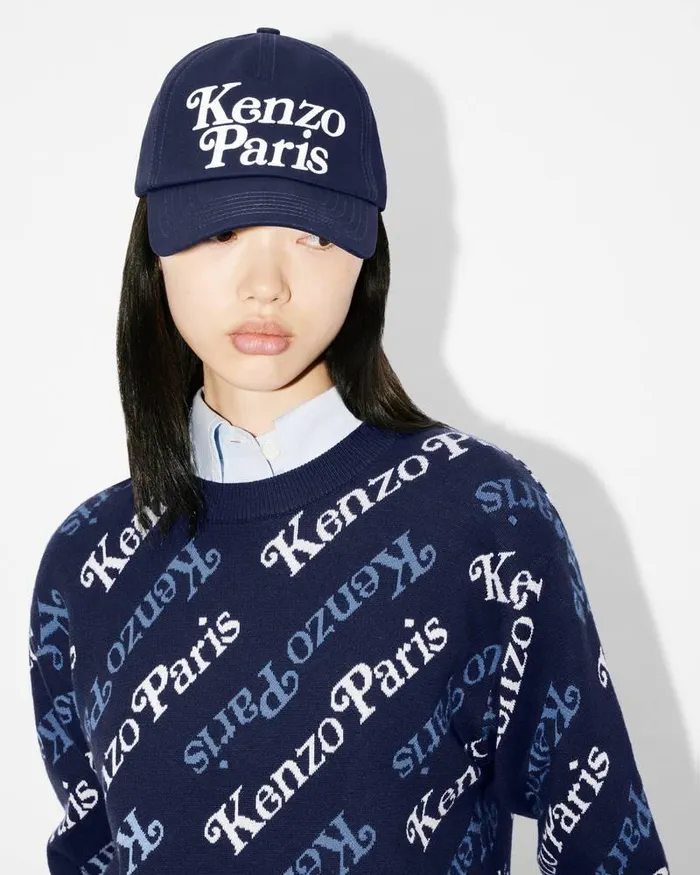Kenzo Knitwear Women By Verdy039 Jumper Midnight Blue
