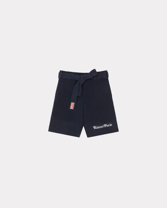 Kenzo Pants And Shorts Men By Verdy039 Judo Shorts Midnight Blue