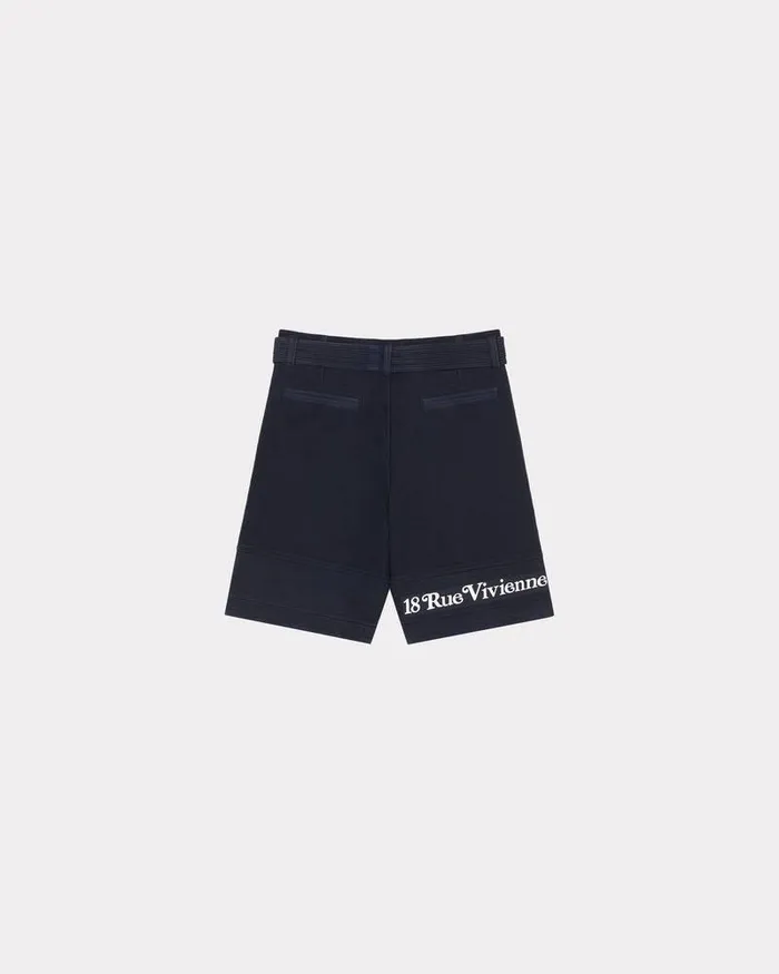 Kenzo Pants And Shorts Men By Verdy039 Judo Shorts Midnight Blue
